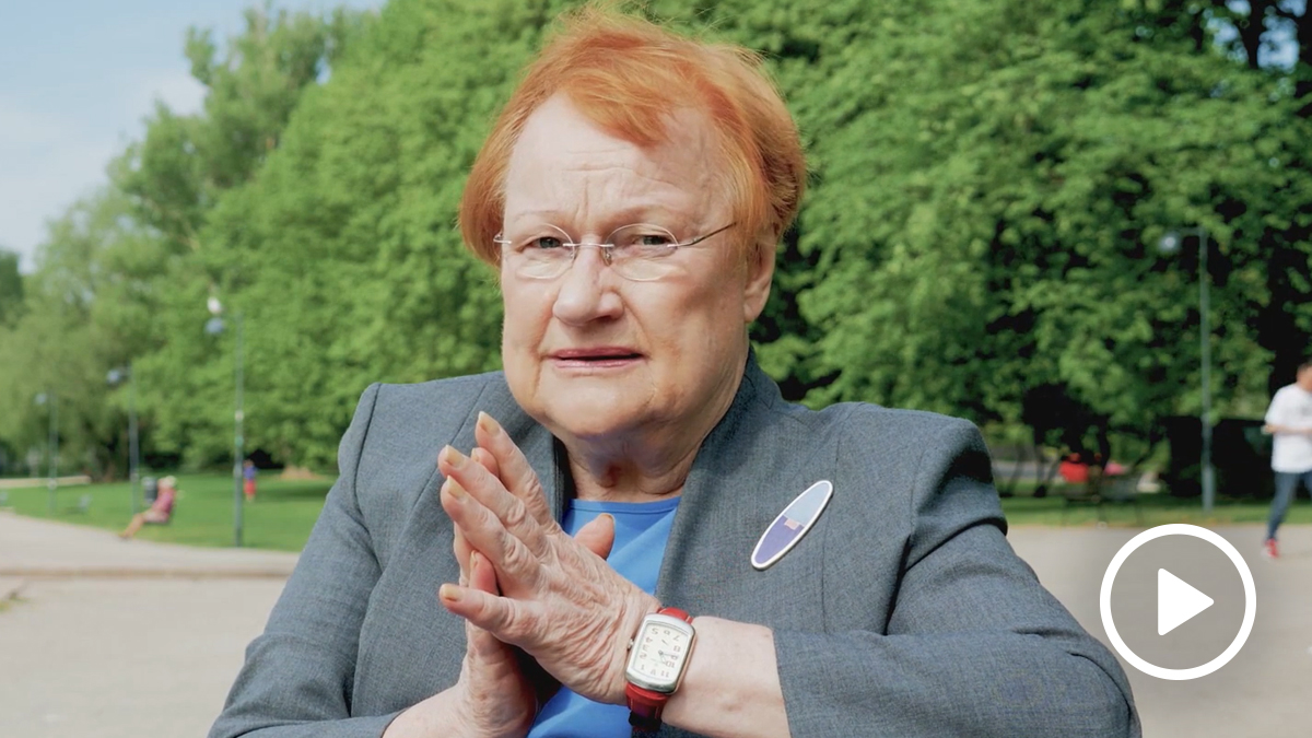 Former Finnish President Tarja Halonen
